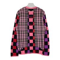 COMME des GARCONS HOMME PLUS コムデギャルソンオムプリュス PF-N004 AD2020 再構築 ドッキング セーター 千鳥 チェック ピンク sizeS 瑞穂店