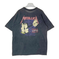 METALLICA メタリカ AND JUSTICE FOR ALL メタル・ジャスティス 公式タグ USA製 シングルステッチ 1988年コピーライト Tシャツ フェードブラック sizeXL 瑞穂店