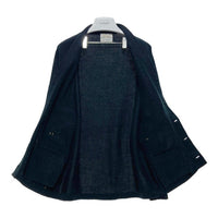 60's~ BRISTOL PRODUCTS アクリルニット レタードカーディガン ブラック Size 38 瑞穂店