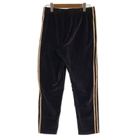 adidas Originals アディダス オリジナルス B&Y別注 ベロアトラックパンツ ブラウン ゴールド BK4563 Size O 福生店