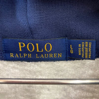 Polo Ralph Lauren ポロラルフローレン U.S.R.L.S PATROL 前V ツートン ヴィンテージ風 スウェットトレーナー グレー sizeL 瑞穂店