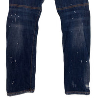DSQUARED2 ディースクエアード 22AW Skater Jeans スケータージーンズ ペンキ/ダメージ加工 インディゴ S74LB0764 S30342 Size 44 福生店
