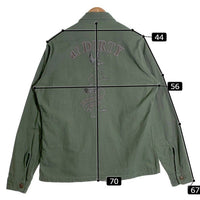 AT-DIRTY アットダーディー U.S.ARMY ユーティリティシャツ 長袖 プリント Size 15 1/2 福生店