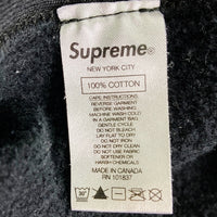 Supreme シュプリーム S Logo Hooded Sweatshirt 20SS メンズ スウェット キルティング プルオーバーパーカー ブラック sizeL 瑞穂店