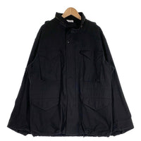 WTAPS ダブルタップス WMILL-65 JACKET.NYCO.SATIN ミリタリージャケット M-65型 ブラック BRDT-JKM01 Size 04 福生店