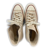 CONVERSE コンバース 162053C CT70 Chuck Taylor ハイカットスニーカー オフホワイト size8 1/2※パッチ付け替え 瑞穂店
