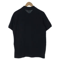 PRADA SPORT プラダスポーツ コットン 半袖ポロシャツ ブラック Size L 福生店