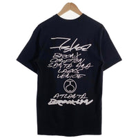 00's STUSSY ステューシー FUTURA WORLD TOUR TEE フューチュラワールドツアープリントTシャツ ブラック Size M 福生店