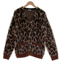 HYSTERIC GLAMOUR ヒステリックグラマー アルパカ混 ニットカーディガン レオパード 02213ND04 Size S 福生店