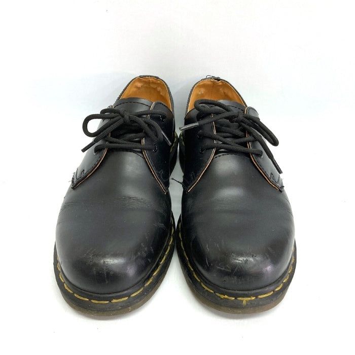 Dr. Martens ブラック 3ホールシューズ　UK3 新品　美品　革靴 3ホール（メンズ）