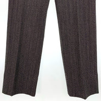 PRADA プラダ ヘリンボーン ウール スラックス グレー 厚手 Size 46 福生店