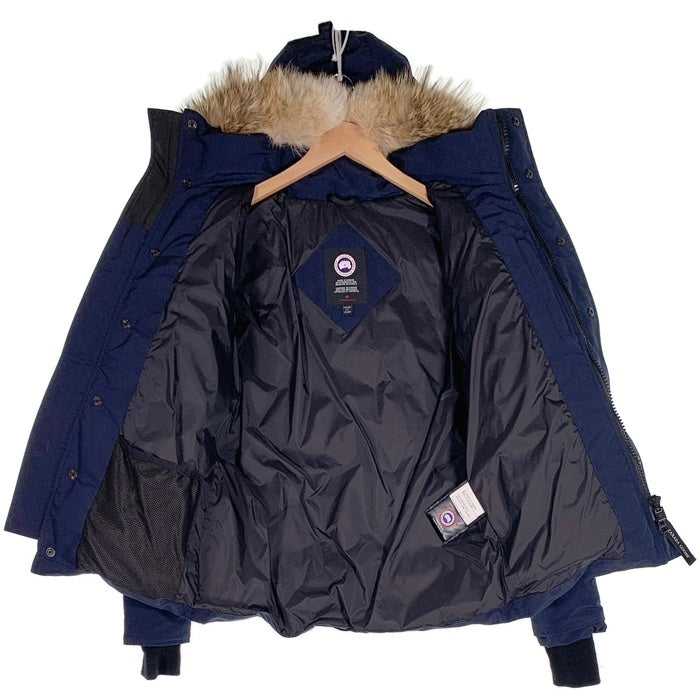 カナダグース   ダウンジャケット 紺 ネイビー ファー カナダグース ダウンジャケット 紺 ネイビー ファー CANADA GOOSE