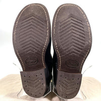 Wesco ウエスコ BOSS ボス レザーエンジニアブーツ ブラック スチールトゥ ビブラム430 11/07 Size 9E (27cm) 福生店
