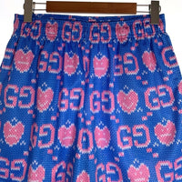 BRAVEST STUDIOS GG Shorts メッシュ ショーツ ハーフ パンツ ブルー ピンク Size L 福生店