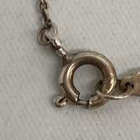 TIFFANY&CO. ティファニー インターロッキングサークル1837 AG925 シルバーネックレス ダブルリングペンダント 瑞穂店