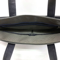 LANVIN COLLECTION ランバン コレクション シュリンクレザー ブリーフケース ネイビー 瑞穂店