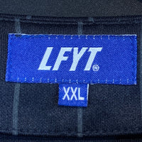 LFYT エルエフワイティー 20TH ANNIVERSARY BASEBALL SHIRT ストライプ ベースボールシャツ ネイビー 半袖 ラファイエット Size XXL 福生店