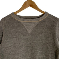 WAREHOUSE ウエアハウス 467 DOUBLE V CREW NECK SWEAT 両V クルーネックスウェットトレーナー グレー Size 40 福生店