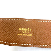HERMES エルメス コンスタンス リバーシブル Hベルト ゴールド金具 ブラックxブラウン size60 瑞穂店