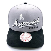 mitchell&ness ミッチェルアンドネス mastermind マスターマインド スカルボーン 6パネルキャップ グレー 瑞穂店