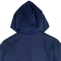 70's SEARS シアーズ ACTI-SLIK アクティスリック Hooded Jacket フルジップ フーディー ジャケット IDEALジップ ネイビー USA製 Size M 福生店