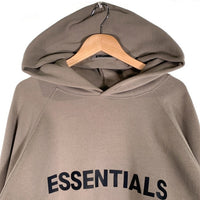 FOG ESSENTIALS エッセンシャルズ FRONT LOGO HOODIE フロントラバーロゴ プルオーバーパーカー フーディー カーキ Size L 福生店