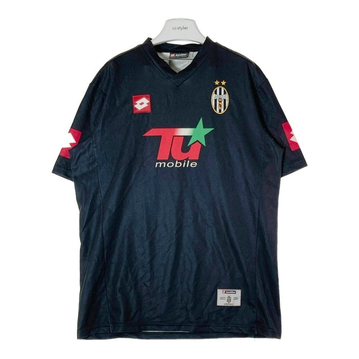 【美品】ユベントス ユニフォーム 01-02 ロット XL Lotto ロット ユベントス 01-02 カップ戦 アウェイ ユニフォーム
