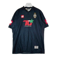 Lotto ロット ユベントス 01-02 カップ戦 アウェイ ユニフォーム ブラック size- 瑞穂店