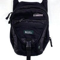 MANASTASH マナスタッシュ STABRIDGE スタブリッジ Grid Rip-Stop Travel Bag ボディバッグ ブラック 福生店