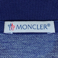 MONCLER モンクレール SHORT SLEEVE POLO SHIRT ショートスリーブ ポロシャツ ネイビー 薄手 Size M 福生店