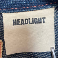 HEAD LIGHT ヘッドライト BEAMS BOY ビームスボーイ デニムジャケット インディゴ レディース Size XS-S 相当 瑞穂店