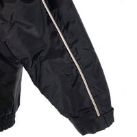 90’s UMBRO アンブロ ジップアップ ナイロンジャケット ブラック 中綿 パイピング Size UK M 福生店