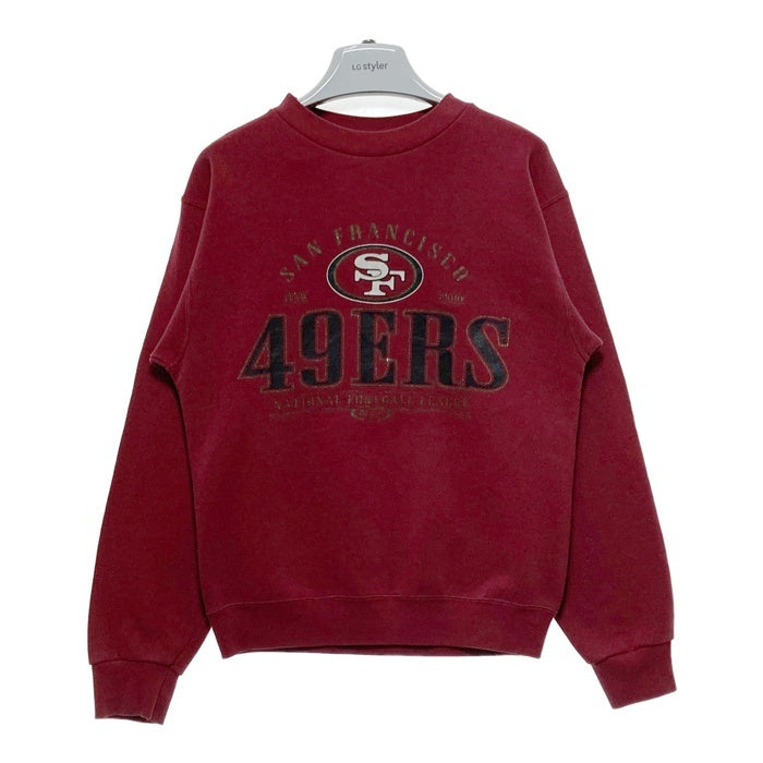 Lee リー 90's USA製 NFL 49ers スウェットトレーナー ボルドー sizeL