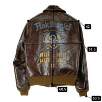 Buzz Rickson's バズリクソンズ BR80628 ROUGH WEAR CLOTHING CO ラフウェア A-2カスタム 511th BOMB.SQ. BALL BOYS フライトジャケット ブラウン size38 瑞穂店