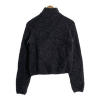 Ordnary Practice ハーフジップ アクリルニットセーター チャコールグレー Size S 福生店