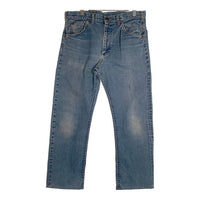 70's Lee リー 200 サイド黒タグ デニムパンツ インディゴ 革パッチ TALONファスナー 脇割 101Z Size 36 福生店