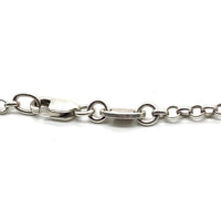 Chrome Hearts クロムハーツ NECKCHAIN R 18 ロールチェーンネックレス 18インチ SV925 Size 46cm 福生店