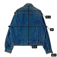 Levi's リーバイス 70506-0216 USA製 755工場 トラッカージャケット Gジャン インディゴ size48 瑞穂店