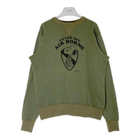 BUZZ RICKSONS バズリクソンズ PEANUTS ピーナッツ スヌーピー セットインクルーネックスウェットトレーナー オリーブ BR69273 Size XL 瑞穂店