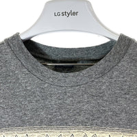 STUSSY ステューシー ラスタ トムトム プリント Tシャツ グレー sizeL 瑞穂店