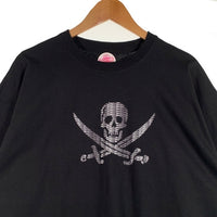 NEIGHBORHOOD ネイバーフッド 24SS Anti Social Social Club アンチソーシャルソーシャルクラブ スカル プリントTシャツ ブラック 241GEASN-STM01S Size XXL 福生店