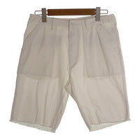 CAPTAINS HELM キャプテンズヘルム BAKER CUT-OFF SHORTS ヘリンボーン ベイカーショートパンツ ホワイト Size M 福生店