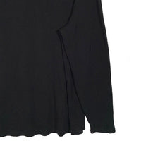 ESSENTIALS エッセンシャルズ ヘンリーネック サーマル ロングスリーブTシャツ ブラック オーバーサイズ Size S 福生店