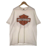00's~ HARLEY-DAVIDSON ハーレーダビッドソン バー&シールド プリント Tシャツ ホワイト 2009コピーライト Size XL 福生店
