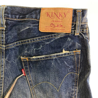 HYSTERIC GLAMOUR ヒステリックグラマー 2AP-4140 KINKY JEANS デニムパンツ インディゴ sizeF 瑞穂店