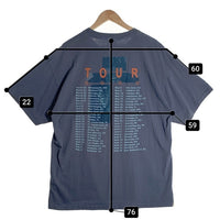 00's Tina Turner ティナ・ターナー TWENTY FOUR SEVEN ツアー プリントTシャツ ダークブルー OPTIMA メキシコ製 Size XL 福生店