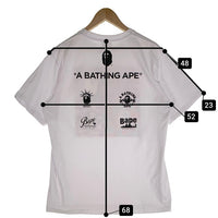 A BATHING APE アベイシングエイプ 23AW BAPE US Limited Collection Tee マルチカモプリント Tシャツ ホワイト Size L 福生店