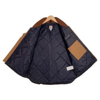 Carhartt カーハート Duck Vest ダックベスト ブラウン V01-BRN メキシコ製 0120 Size L 福生店