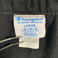 CHAMPION チャンピオン REVERSEWEAVE リバースウィーブ スウェットパンツ ブラック Size L 福生店