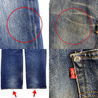 90's Levi's リーバイス 501 デニムパンツ 復刻 赤耳 ビッグE ボタン裏555 インディゴ 501-0003 USA製 Size W36 L36 福生店